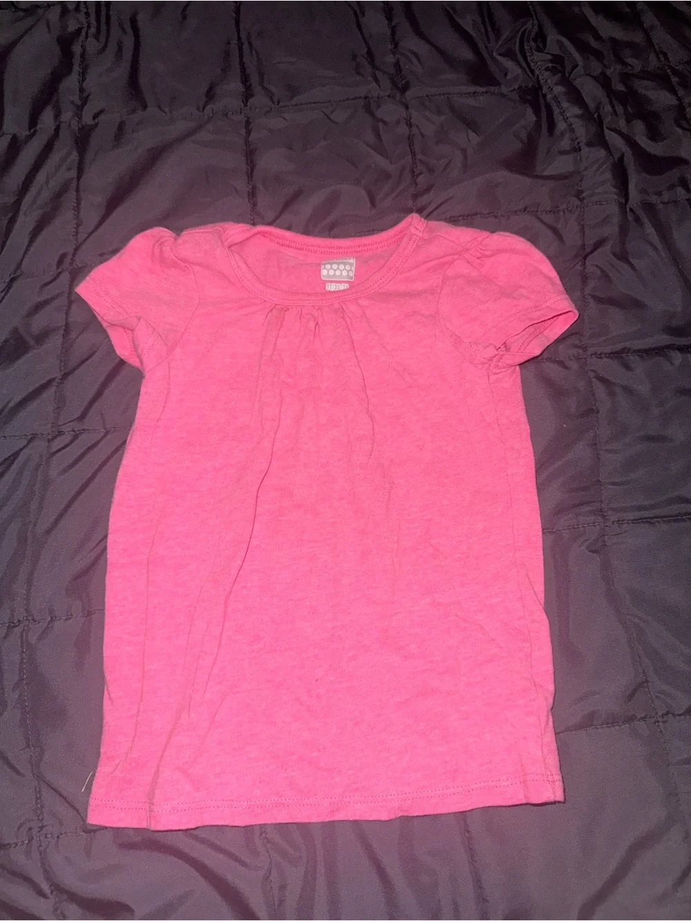 Old Navy Hot Pink Short-Sleeve Girls Tee